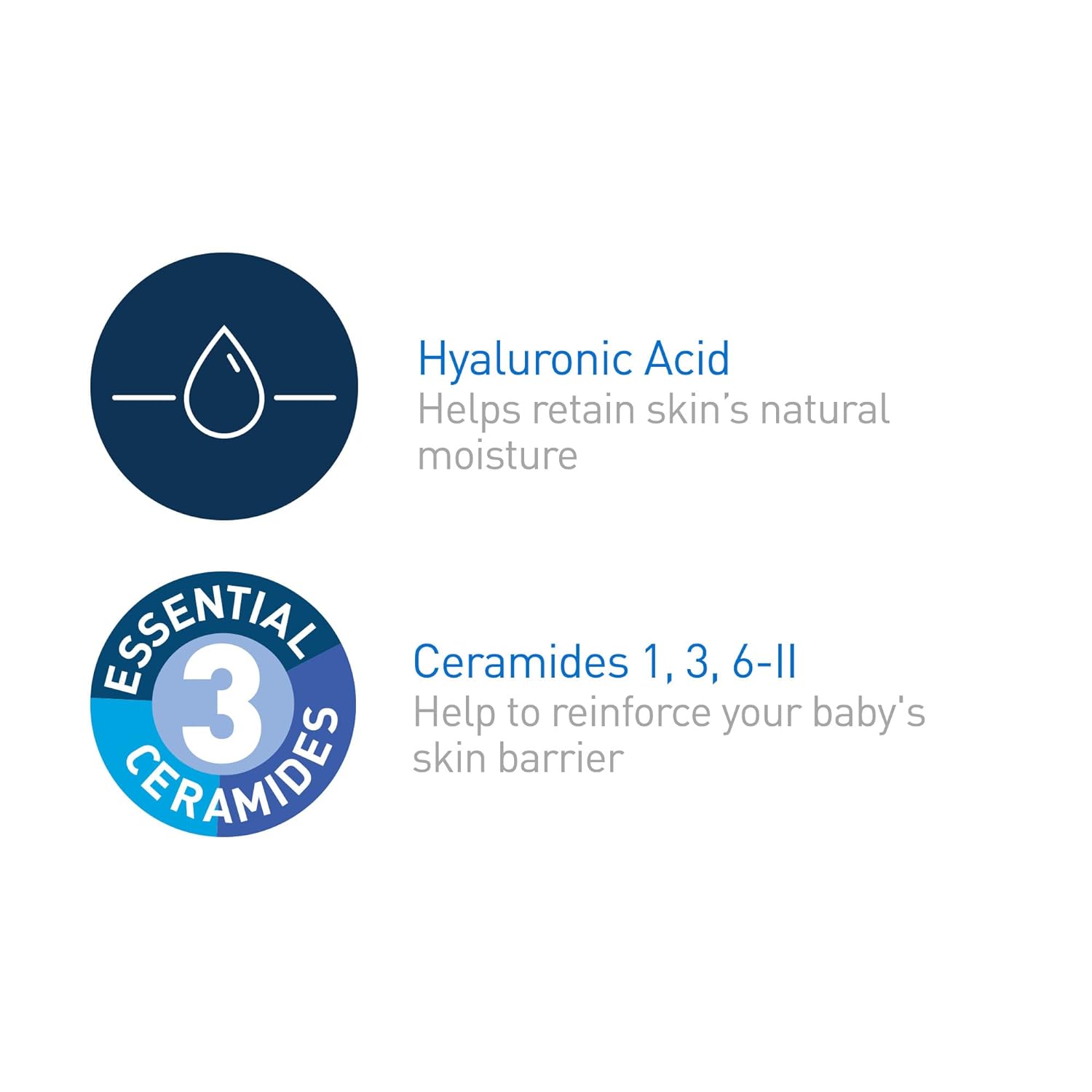 CeraVe Baby Cream | Gentle Moisturizing Cream with Ceramides | Fragrance, Paraben, Dye & Phthalates Free | Rich & Non-Greasy Feel | Gentle Baby Skin Care | 8 Ounce - Image 5